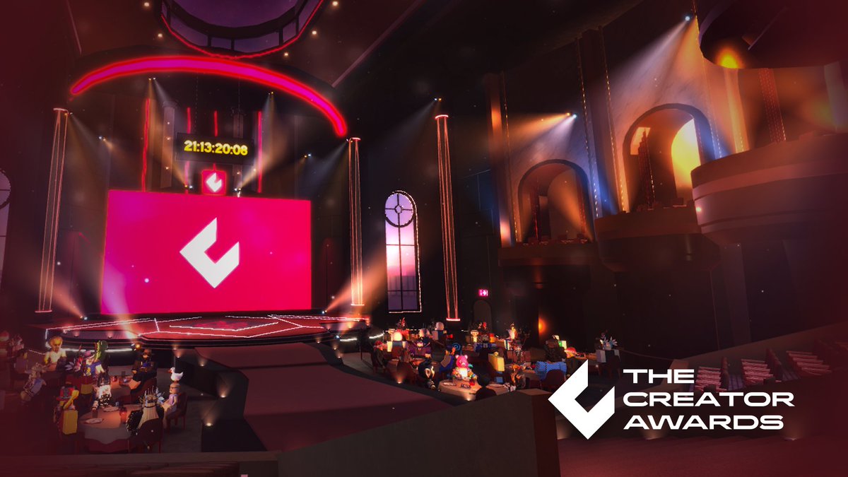 The Creator Awards is now open 🎬🩶

roblox.com/games/95557517…

See you on December 21st ‼️

#Roblox #RobloxDev