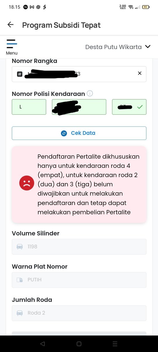 desta_pewe's tweet photo. Tolong dunk dibantu dari seminggu yg lalu masih blum ada perubahan data. Apakah ujung2 nya bayar dulu nih @MyPertaminaID @e100ss https://t.co/0l50a5ZLwJ