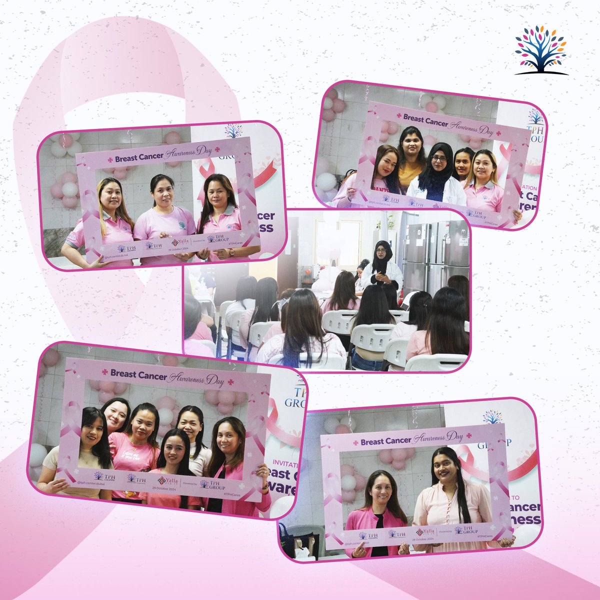 ThePerfectHelp's tweet photo. Breast Cancer Awareness Day at TPH Group – The Perfect Help 🌸
At TPH, we are more than just a workplace—we are a community built on care, trust, and support. Thank you to everyone who joined us today. Your health matters, and we are with you. 💕
#TPHGroup #breastcancer https://t.co/xEHR3Qz1IV