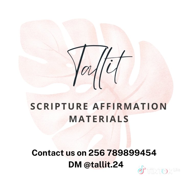 Tallit24's tweet photo. Its end of November,
Okay!!!!!

Now, Let's bless your December with a pack of 70  Scripture Affirmation Cards at 20,000 UGX only...

Simply use this post well.😁 we love you. God loves you more. https://t.co/qaezrUOb07