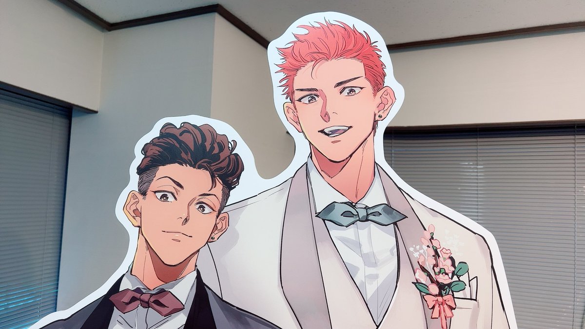 本日は両家の結婚披露宴にお越しくださいまして、誠にありがとうございました

💚￣￣￣￣￣￣￣￣￣￣￣￣
　リョー縁思えば花思わるる
　　　これにて閉幕‼︎
＿＿＿＿＿＿＿＿＿＿＿＿＿❤️

沢山のご来場、誠にありがとうございました⚡️💐🌸

#リョ花info