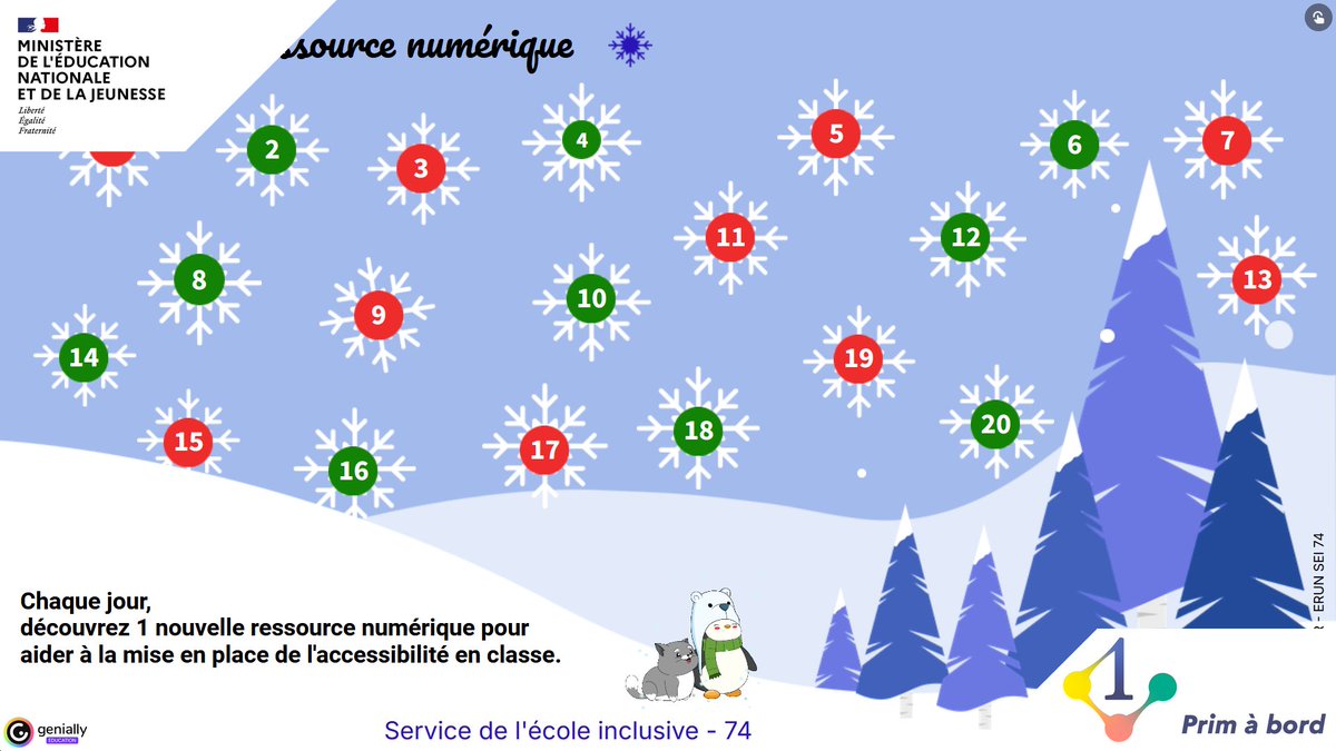 Enseigner dans le 1er degré avec le numérique tweet media