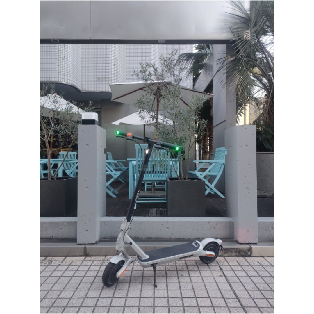 gencyari's tweet photo. 電動キックボード、YADEA YDX3(特定小型原付)🛴
スタイリッシュなデザインでデュアルサスペンションが効いていて、乗り心地いい感じです😁
当店で試乗体験してみませんか？

https://t.co/eelV9XaKqd
(大阪)原ちゃり電ちゃり心斎橋Line ID:@653cbzcj
(東京)原ちゃり電ちゃり秋葉原Line ID:@894nshwx https://t.co/oNvyLcOCNG