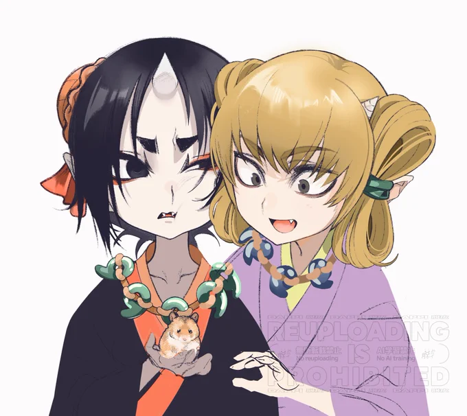 UZUONIも好き自分の絵柄に落とし込むの難しい… 