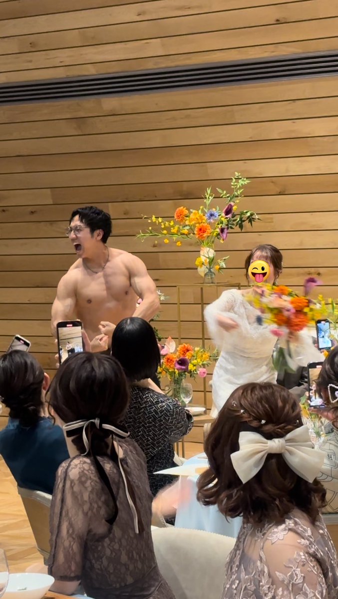 妹の結婚式でした https://t.co/o289mE7yyX