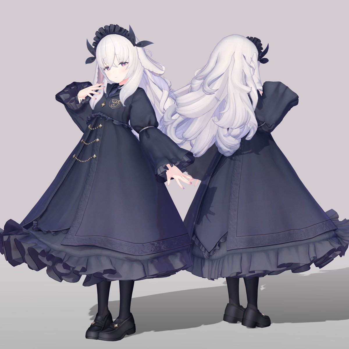 nanodes3d's tweet image. かわいくてかわいい魔法使い系兎耳っ娘「ラヴァニエラ」ちゃんの3Dモデルを12月14日から販売します!
魔法ギミックにこだわっています。。!
VRChatの「Nanodes_AvatorWorld」ワールドにて12月14日からアバターの試着ができます。
是非お試しください!
studio-nanodes.booth.pm/items/5411866
#nanodes3d…