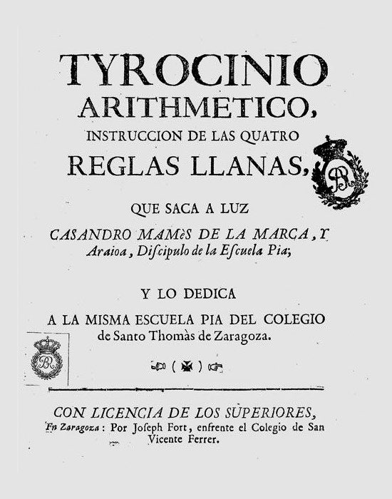 💜Hoy es 30 de noviembre de 2024 y se cumplen 304 años del nacimiento de María Andresa Casamayor de la Coma, primera mujer en escribir un 📕 de ciencia en nuestro idioma. Zaragozana, brillante matemática y maestra de niñas, toda una pionera a la que es justo rendir homenaje 🧵⬇️