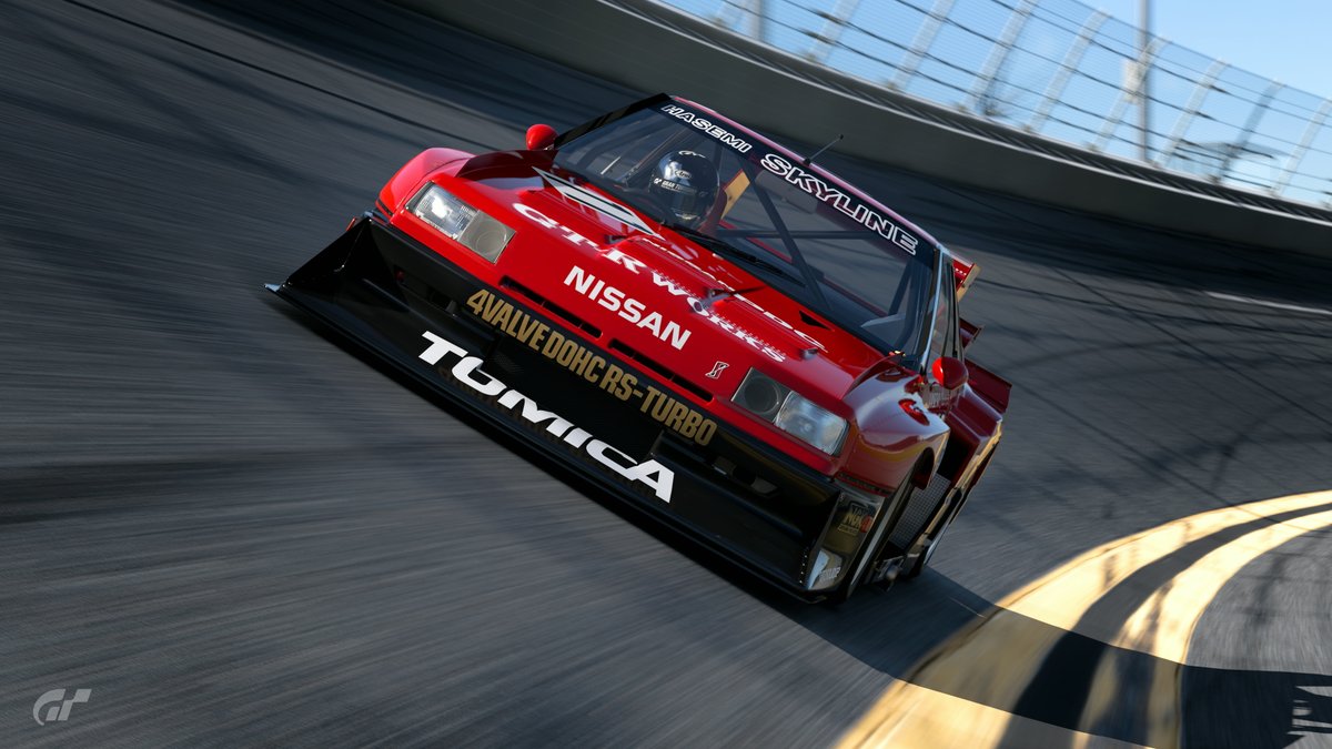 GE_GT7's tweet photo. 日産スカイライン Super Silhouette '84
#グランツーリスモ7 #GranTurismo7 #GT7 #PS5Pro #PSVR2 #スーパーシルエット #SuperSilhouette #KDR30 https://t.co/qd3tSPj2Jx