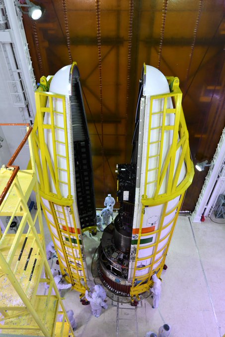Proba-3 within launcher fairing