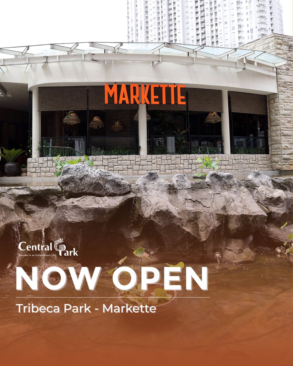 CentralParkMall's tweet photo. Now Open 

Markette at Central Park Mall, Tribeca Park

#Centralparkmall #Markette #IrresistibleEveryTime #MarketteJakarta #Ismaya https://t.co/4SeqJ9aYKq