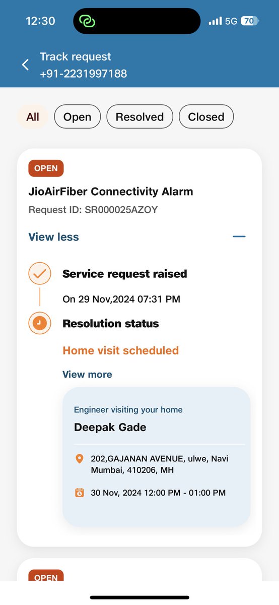 arshy_khan04's tweet photo. @Shashank7862013 @JioCare Facing the same issue I have been calling to the customer care from last 4 days and they are giving the same reply every time. This is ridiculous @JioCare https://t.co/h0xTyWoD2q