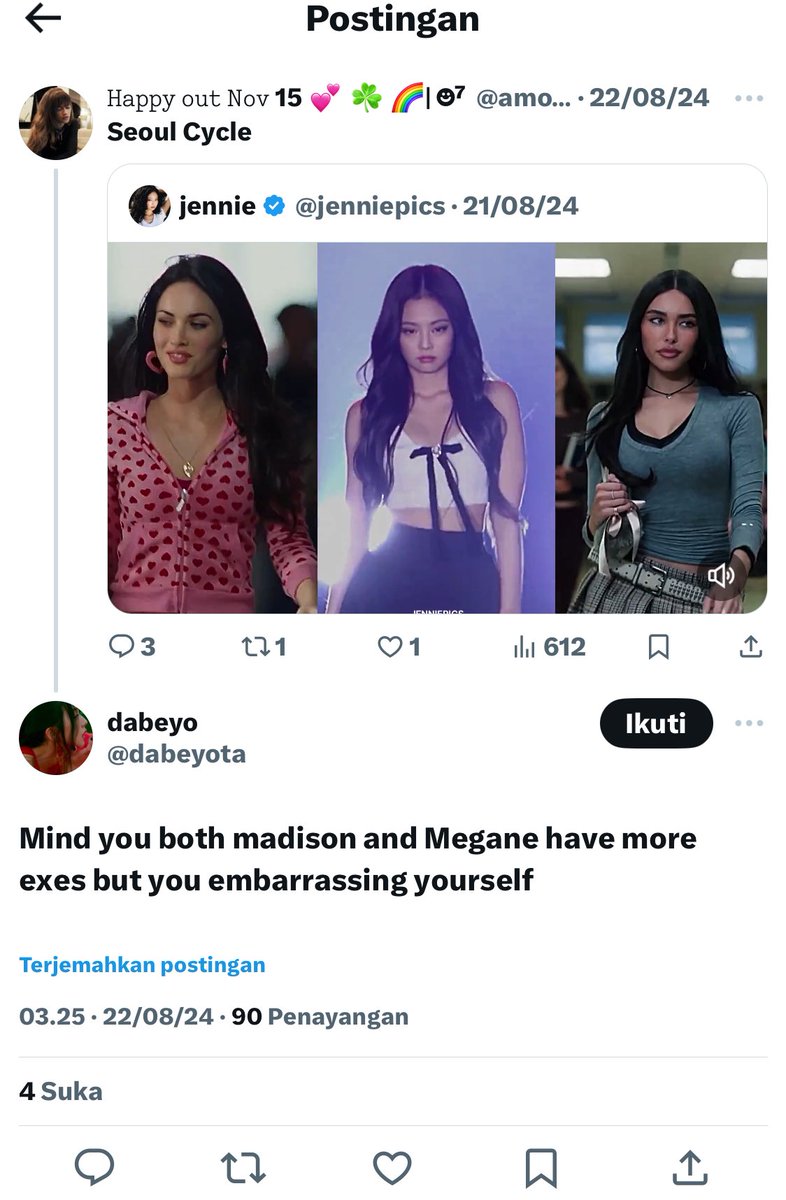 JisooKimturtler's tweet photo. Rata-rata fans si jenlazy emang kayak anjing gini sih. Fokus aja sama bias lo bjir. 
Se nggak punya muka itu sbg fans jenlazy sampe nyamar jd fans Jisoo?

Urus nih fans lo. Banyak bgt fans lo modelan begini @jennierubyjane https://t.co/Xbk4ljOKew