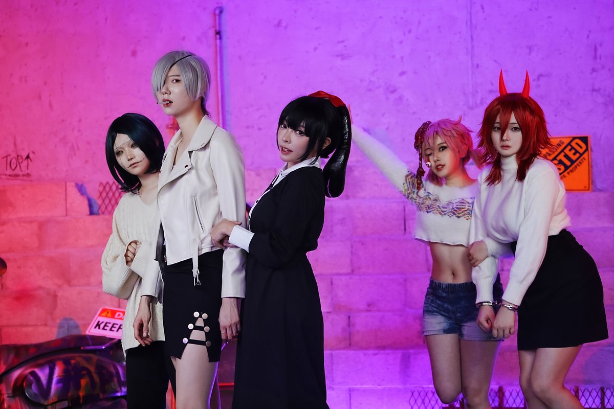 CHAINSAW MAN 콴시와 마인들
more photos▶
blog.naver.com/yuriyuiblog/22…

콴시 <a href="/thitherto0909/">종래</a> 
누더기 마인 <a href="/norgusipda/">🍀빼꼼</a> 
핀츠이 <a href="/yuriyui00/">키르아(유쏭) AGF토(루미)일(레제,조이)</a>
론 <a href="/Chai_Yuri/">🌸채 유리🌸</a> 
코스모 <a href="/ja_wun1216/">Rumiya</a> 
📷 <a href="/Tylor81504420/">Tylora_Tel</a> 
#チェンソーマン #chainsawman #체인소맨