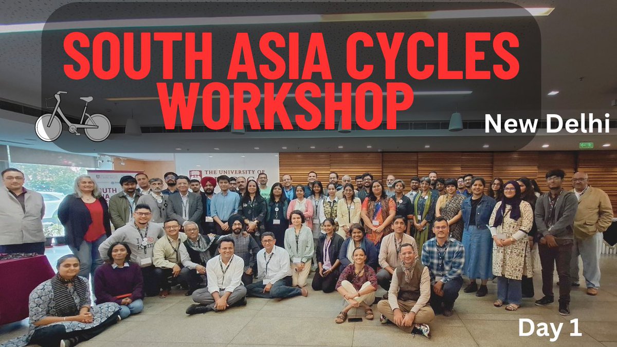The 1st Edition of the South Asia Cycling Conference was held in Delhi last week, watch this video for all the information.
youtu.be/CIBK7JIFFpI?si…