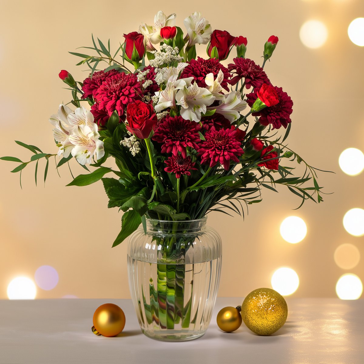 Discover our festive florals and seasonal arrangements, designed to bring a touch of holiday cheer into every corner.✨ 

Whether for your home or as a special gift, these blooms are ready to make the season bright.🌟 🎄
