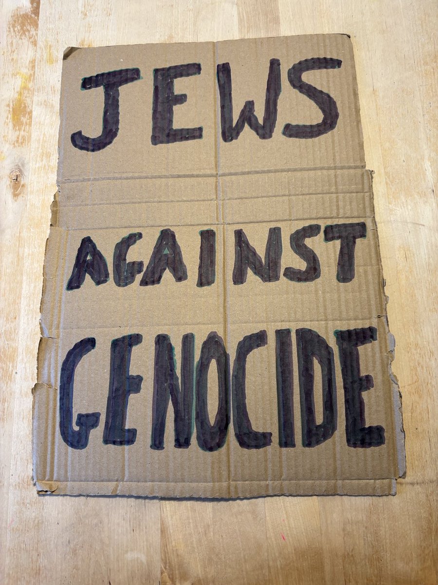 I am a proud Jew

I condemn, abhor and oppose to the depth of my soul, Israel’s war crimes, crimes against humanity and GENOCIDE 

This is my home-made banner for the march in London today

Millions of Jews all over the world feel the same as I do
