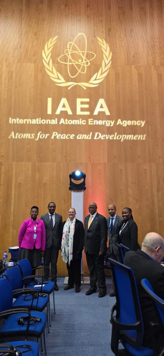South Africa contributing to the peaceful uses of nuclear technology #IAEAMinisterial <a href="/IAEATC/">IAEA Technical Cooperation Programme</a>
