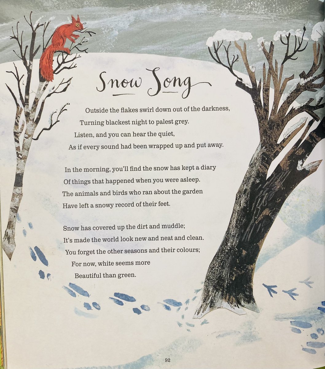 josiedefalco's tweet photo. Cosy reading this morning with A First Book of Nature #NicolaDavies #MarkHearld #kidlit 🐿️🌨️❄️ https://t.co/SvrDd9XVXI