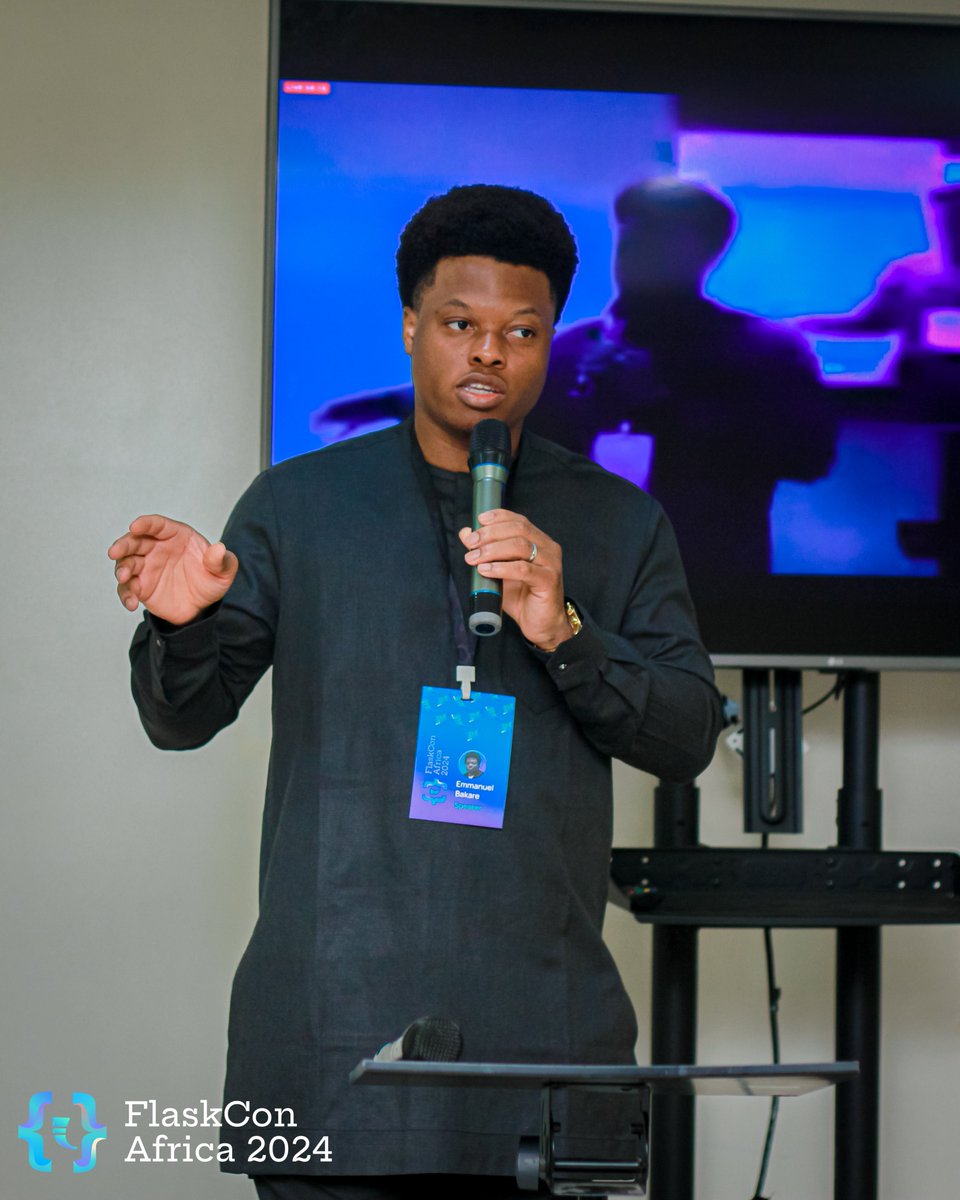 FlaskconAfrica's tweet image. Keynote session by Emmanuel Bakare

#FlaskConAfrica #FlaskCon