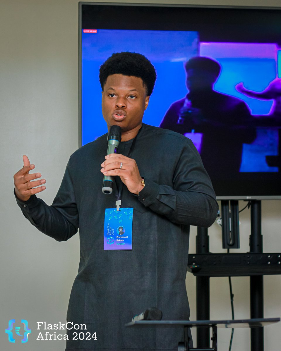 FlaskconAfrica's tweet image. Keynote session by Emmanuel Bakare

#FlaskConAfrica #FlaskCon