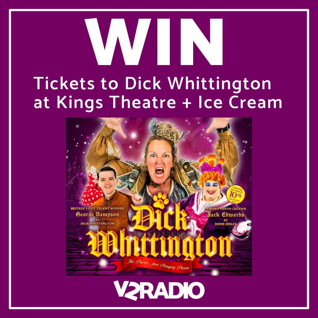 V2RadioSussex's tweet image. 🎄🎉 WIN tickets to see Dick Whittington at the Kings Theatre in #Southsea PLUS Ice Cream! 🎉🎄
@KingsTheatre #Panto 
#Like | #Share | #Win
facebook.com/share/p/17qt2k…