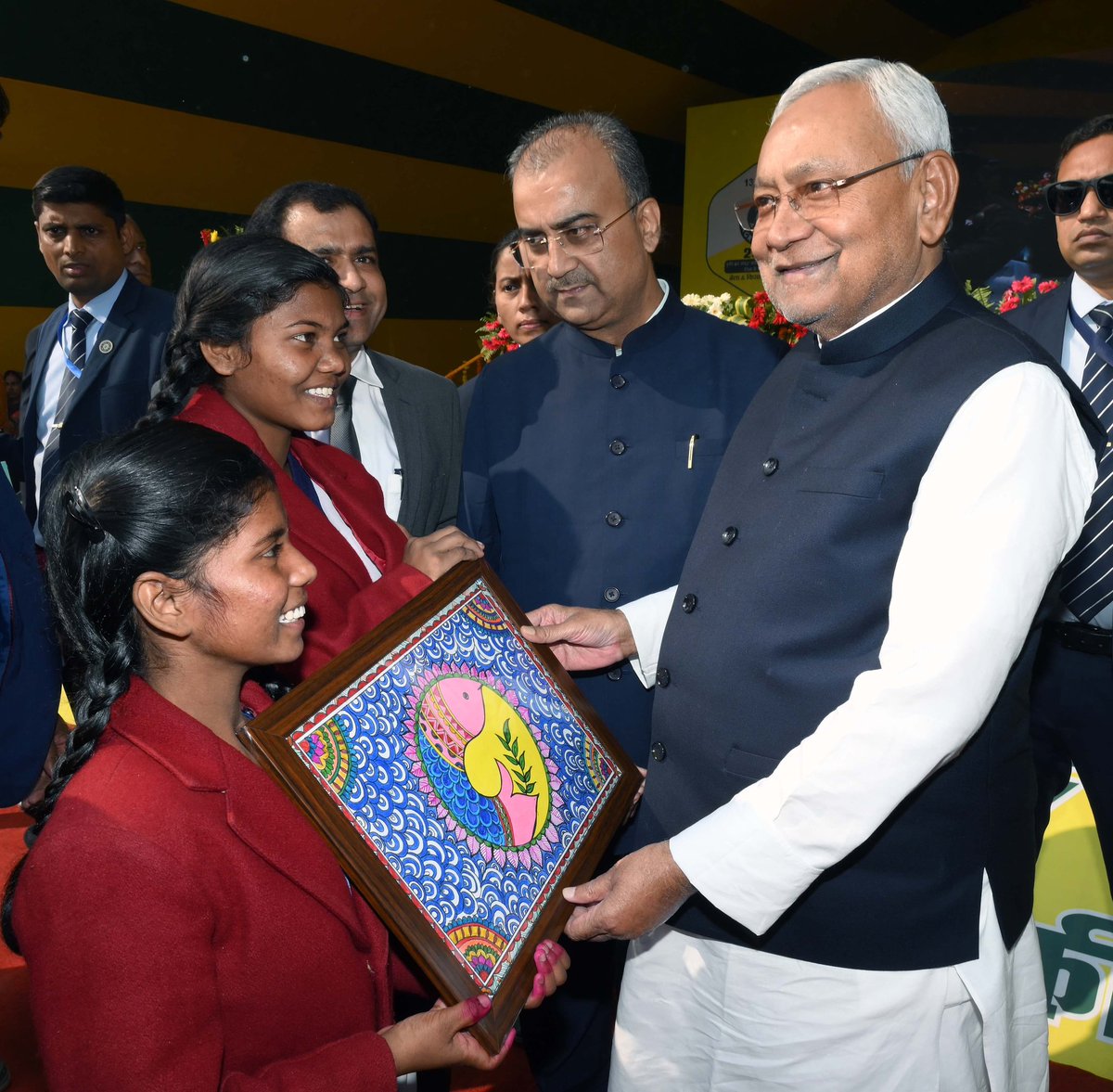 IPRDBihar's tweet photo. माननीय मुख्यमंत्री @NitishKumar ने राज्यस्तरीय कृषि यांत्रिकरण मेला (एग्रो बिहार, 2024) का किया शुभारंभ l
#AgroBihar
@mangalpandeybjp
@SanjayAgarw_IAS
@Agribih
#BiharAgricultureDept https://t.co/JinTqMJ7NK