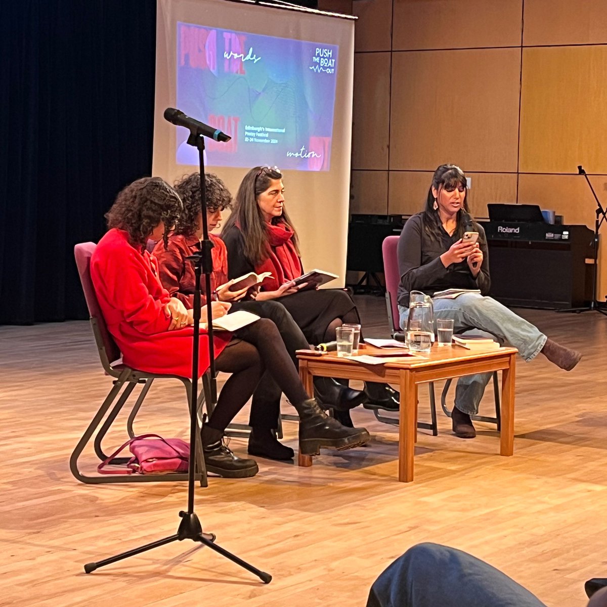 DavidRSimpson_'s tweet photo. Last weekend! Had an awesome time in Edinburgh running sound and lights at the Push The Boat Out poetry festival @ptbopoetry #livesound https://t.co/8PJWcMHcRl