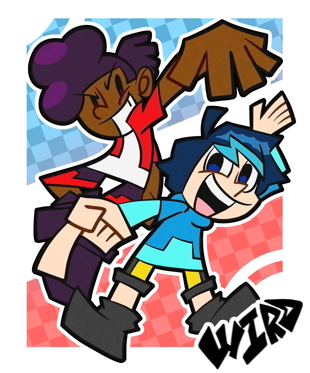 WirdSeries's tweet image. WIRD as a early 2000s era Cartoon network Show #indieanimation
