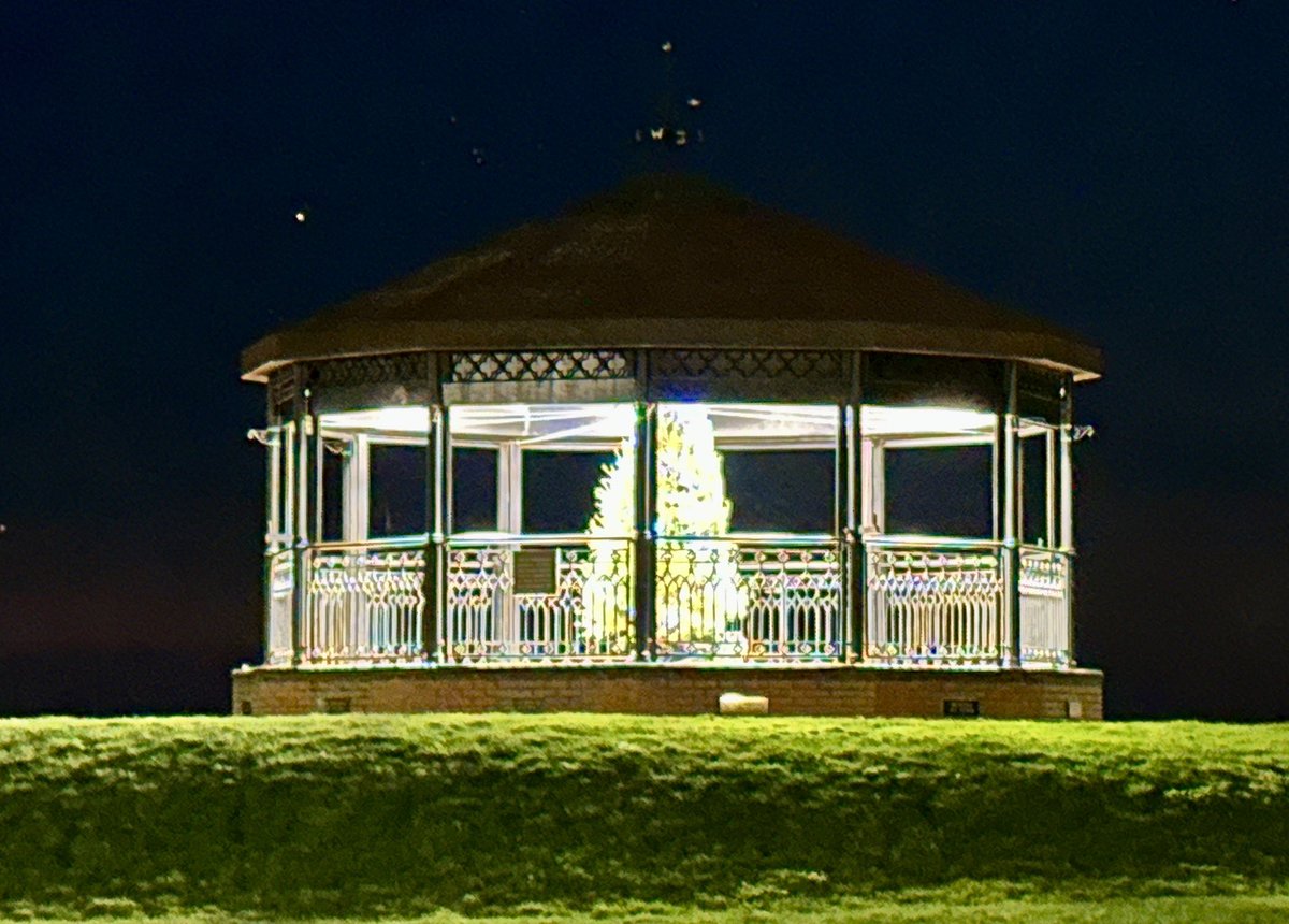 Our Christmas Tree is up and lighting up Walmer Green for the festive season <a href="/Walmer_Town/">Walmer Town 🚜</a> <a href="/Deal_Town/">Deal Town</a> 🎄