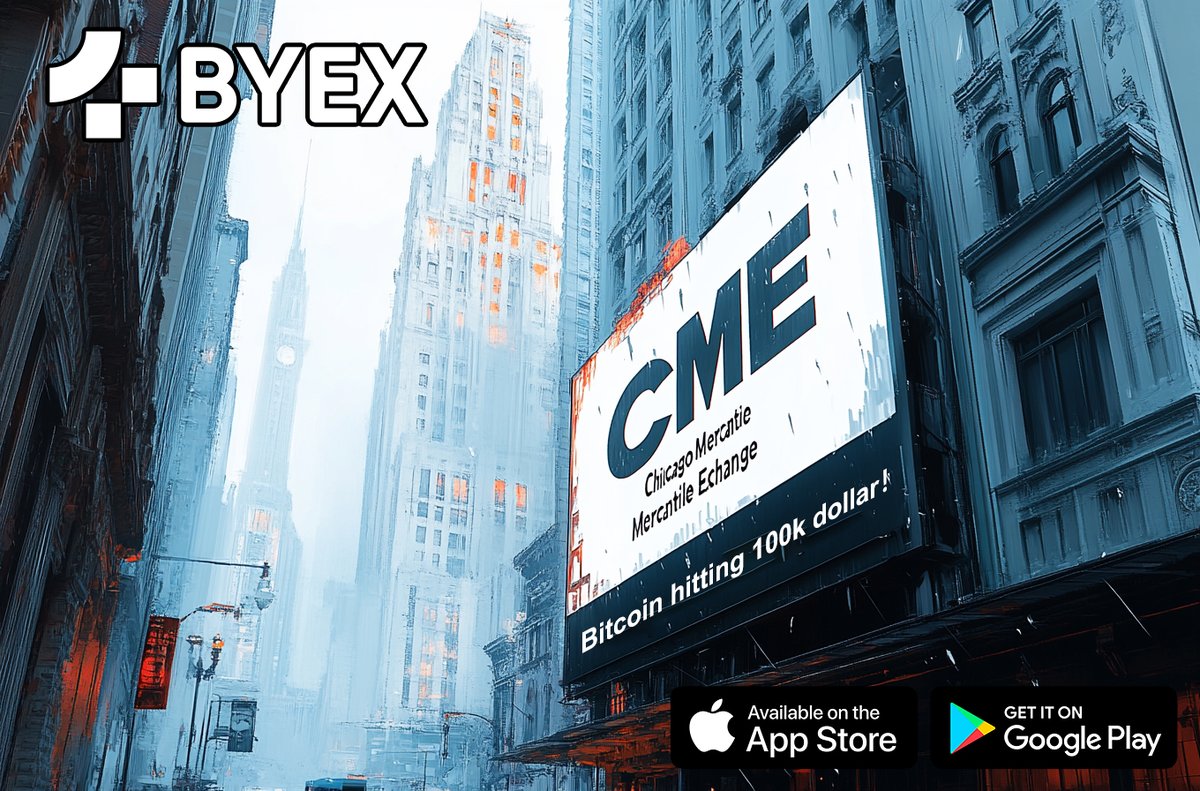100EXOfficial's tweet photo. #BYEX Community💡:
#Bitcoin has officially broken the $100,000 mark at the Chicago Exchange🚀💰 This landmark achievement is fueling excitement in the #CryptoCommunity🔥
#CryptoMilestone #ChicagoExchange 🌟 https://t.co/iI6JYW1kdc