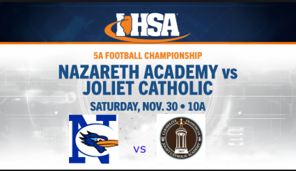 Ihsaa_11's tweet photo. 🏈Game Day 🏈5A Football Championship
@FootballNaz vs @HilltoppersFB 
 📺Watch on: https://t.co/DJUkkqaMmB
Today @ 10a.
@NazarethLGP @JcaAthletics @JCAonline @NazAcadBands @BigRob188 @NazCoachDaly @Armstrong1Coach @KevinDunn53 @LukeNeri5 @zach_hayes4 @sam_stec @LukeInjaychock https://t.co/erAkk0Msnr