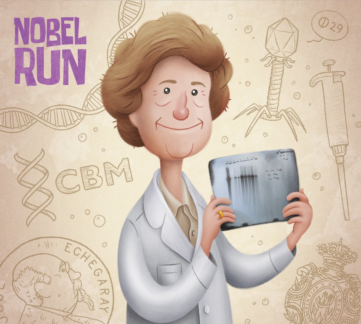 #TalDíaComoHoy en 1938, nace Margarita Salas, la científica española más reconocida del s. XX. Inició el desarrollo de la biología molecular en España. “De joven era discriminada por ser mujer; hoy por ser mayor. Lo importante es no tener arrugas en el cerebro.”

🖌 <a href="/iMaestroArt/">imaestro</a>