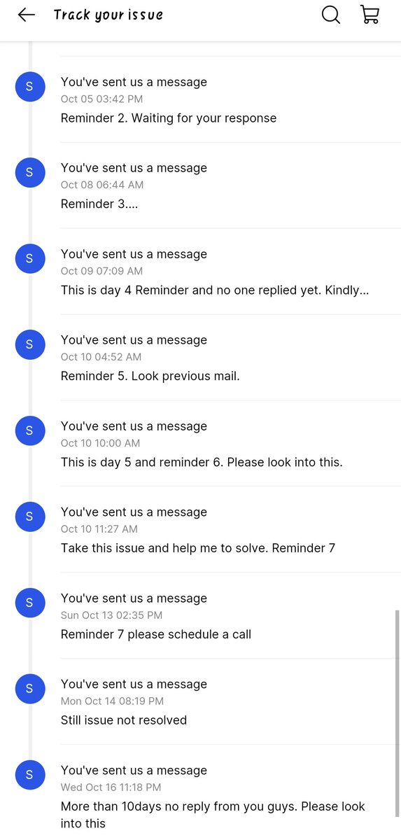 sabarimukil's tweet image. @flipkartsupport, 63 DAYS &amp;amp; NO RESOLUTION! Fix my issue or refund my money! Tired of broken promises and ignored messages. @flipkart #FlipkartFail #CustomerSupportNightmare