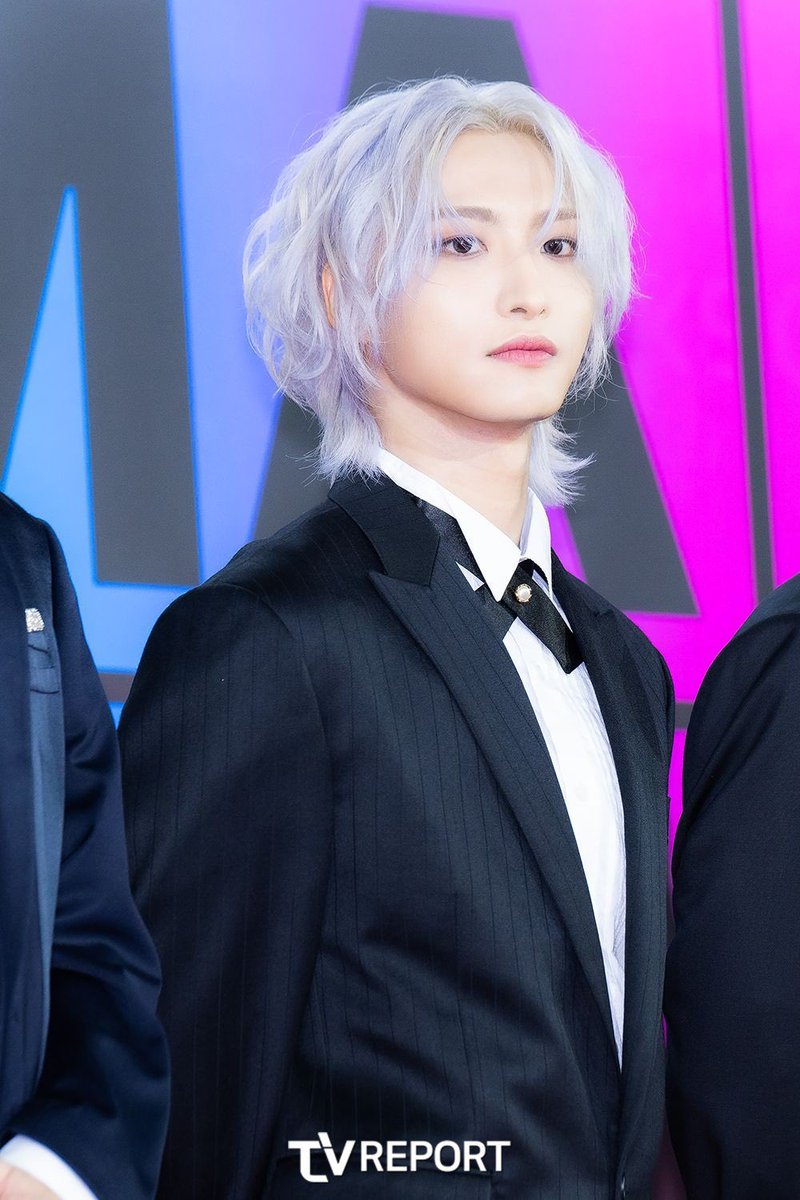 ATEEZ’ Seonghwa at the 2024 MelOn Music Awards red carpet.