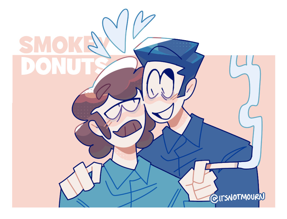 tumblr had a shipping tournament a while ago and jack x john won :3c !!

#spookymonthfanart #smokeydonuts