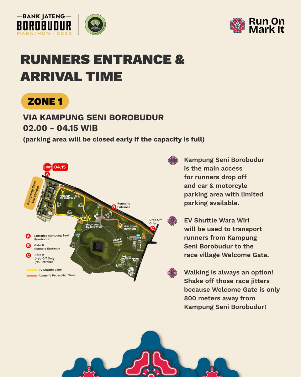 starjogja's tweet photo. Pelari Bank Jateng Borobudur Marathon 2024, simak informasi berikut ini! https://t.co/5QxvwBsj5L