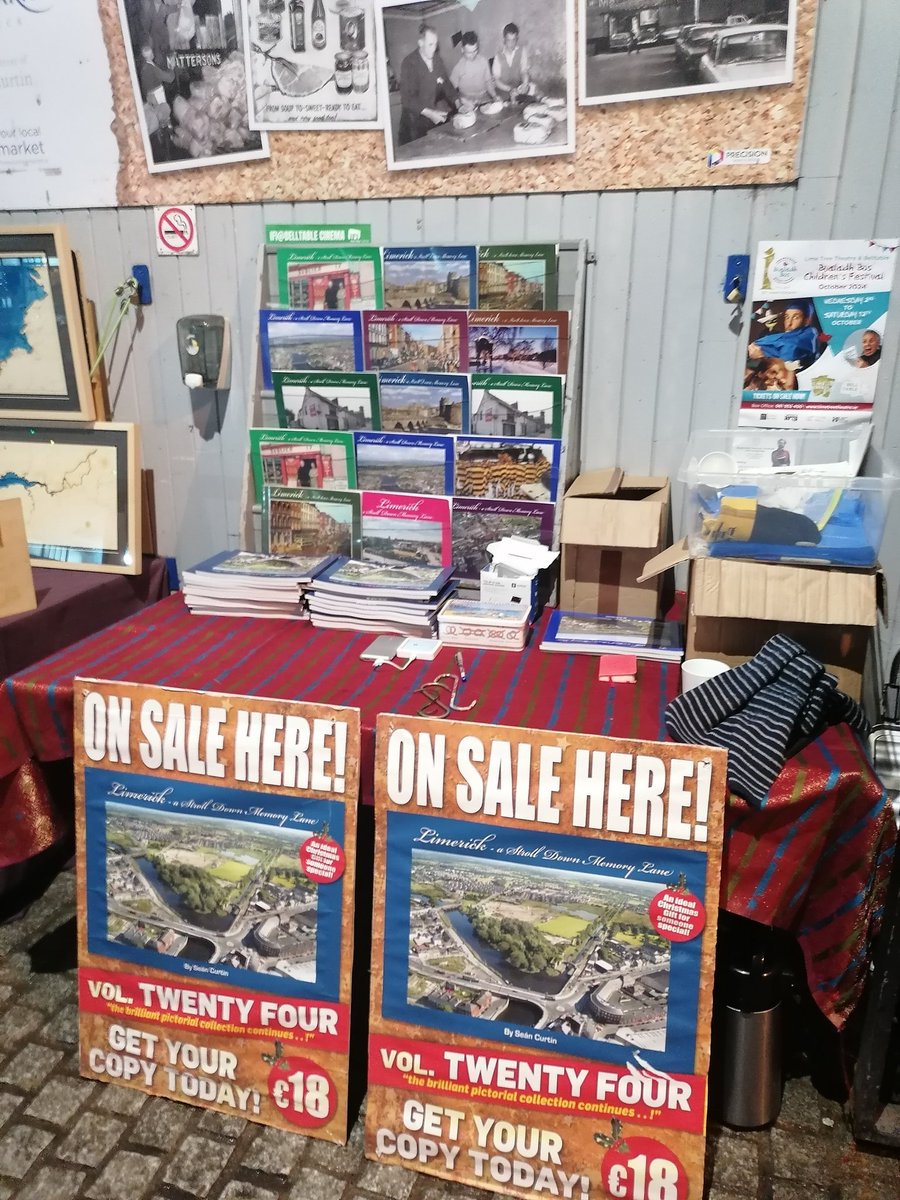 All ready for the Milk Market today.