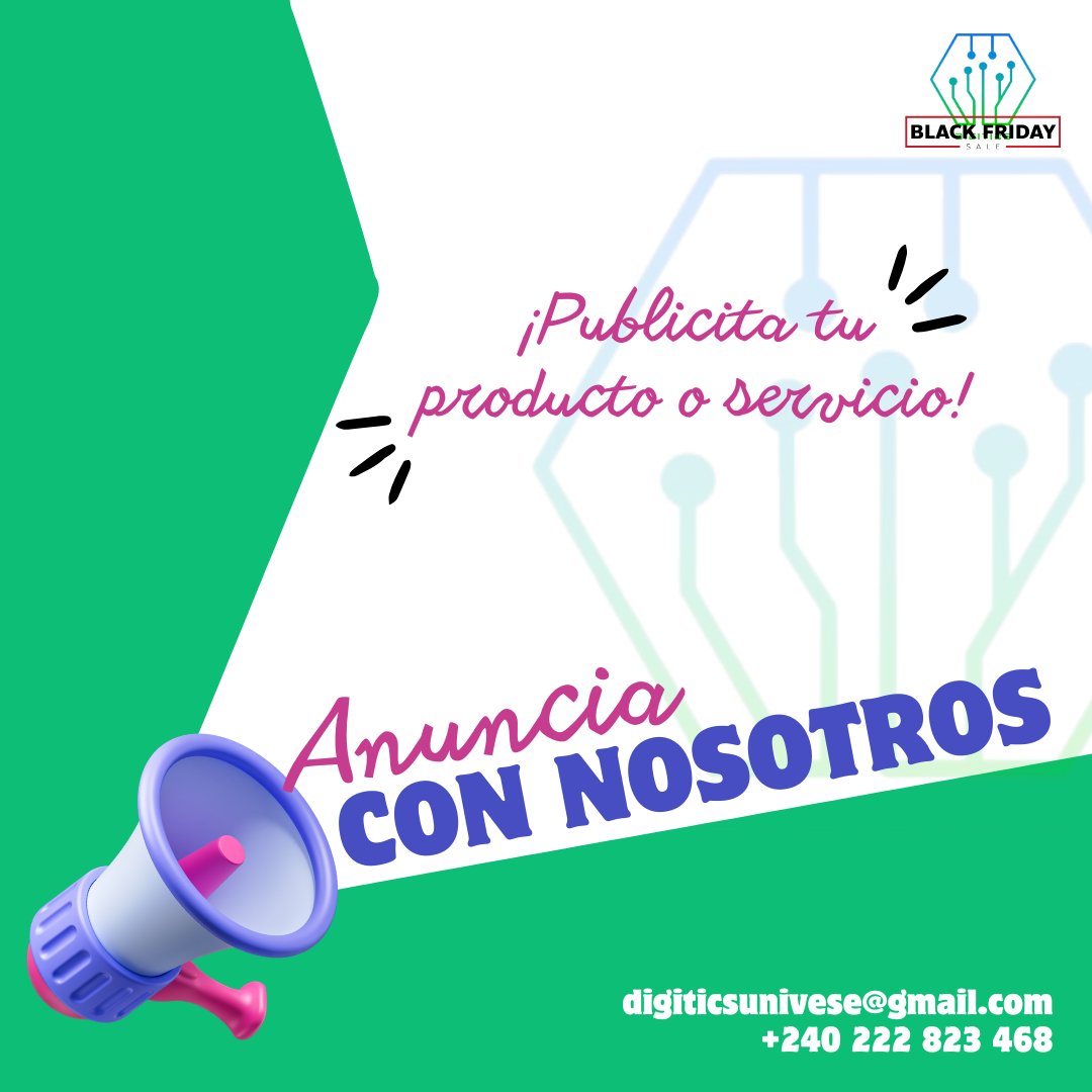Digittics's tweet image. Aprovecha los últimos días de oferta. Te ofrecemos estrategias de publicidad efectivas que conectan a tu negocio con clientes nacionales e internacionales. 🚀🌍

📈 ¡Contáctanos ya. Tu éxito es nuestro objetivo. 💼✨
#AgenciaDeMarketing