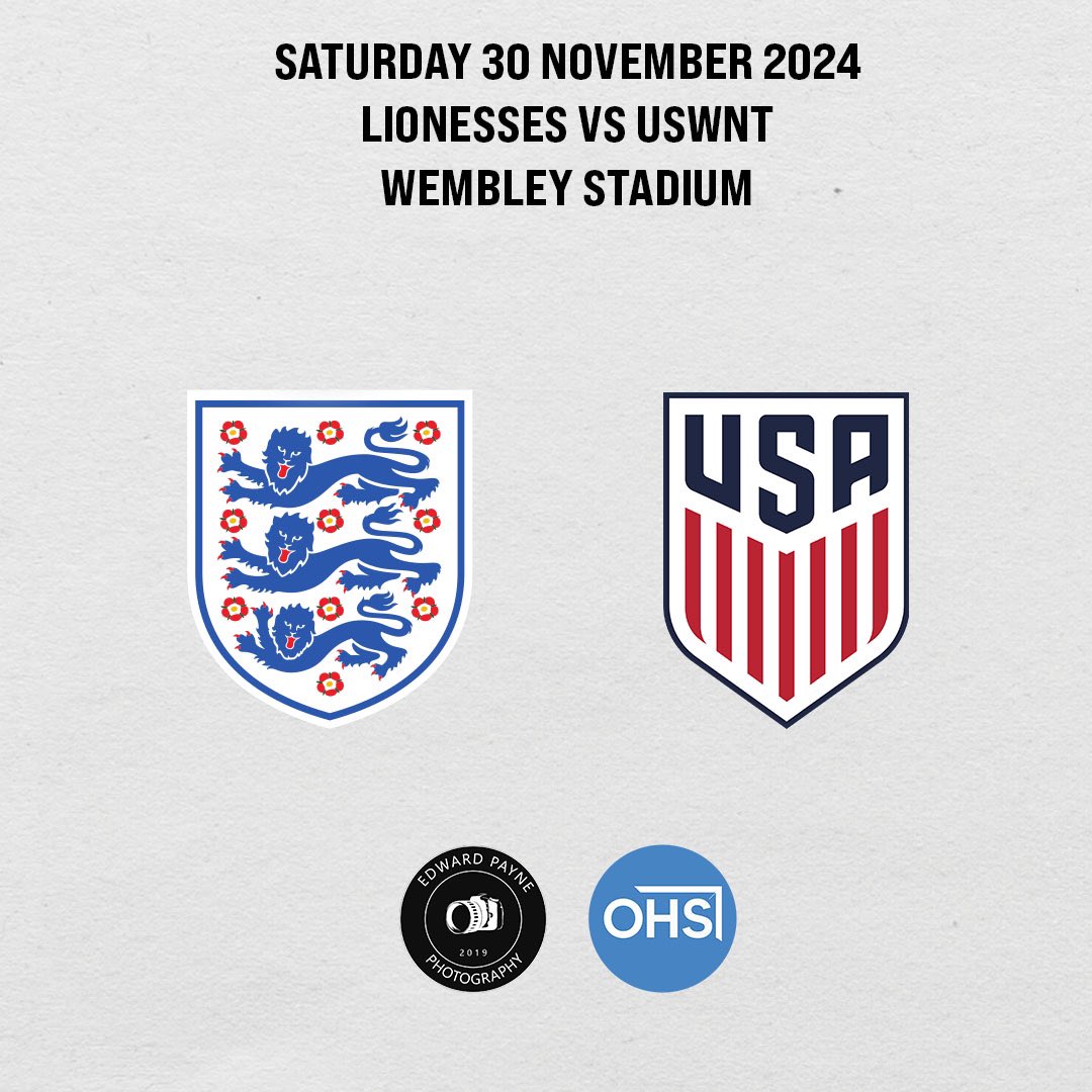 Dr. Edward Payne (@edwardpayne22) on Twitter photo 📸 Can’t quite believe it, but today’s matchday photography and ticking off a massive bucket list item of photographing at Wembley Stadium for the first time!!! Looking forward to this one shooting the Lionesses vs USWNT game exclusively for <a href="/OnHerSide1/">On Her Side</a> - a massive thank you to 📸 Can’t quite believe it, but today’s matchday photography and ticking off a massive bucket list item of photographing at Wembley Stadium for the first time!!! Looking forward to this one shooting the Lionesses vs USWNT game exclusively for <a href="/OnHerSide1/">On Her Side</a> - a massive thank you to