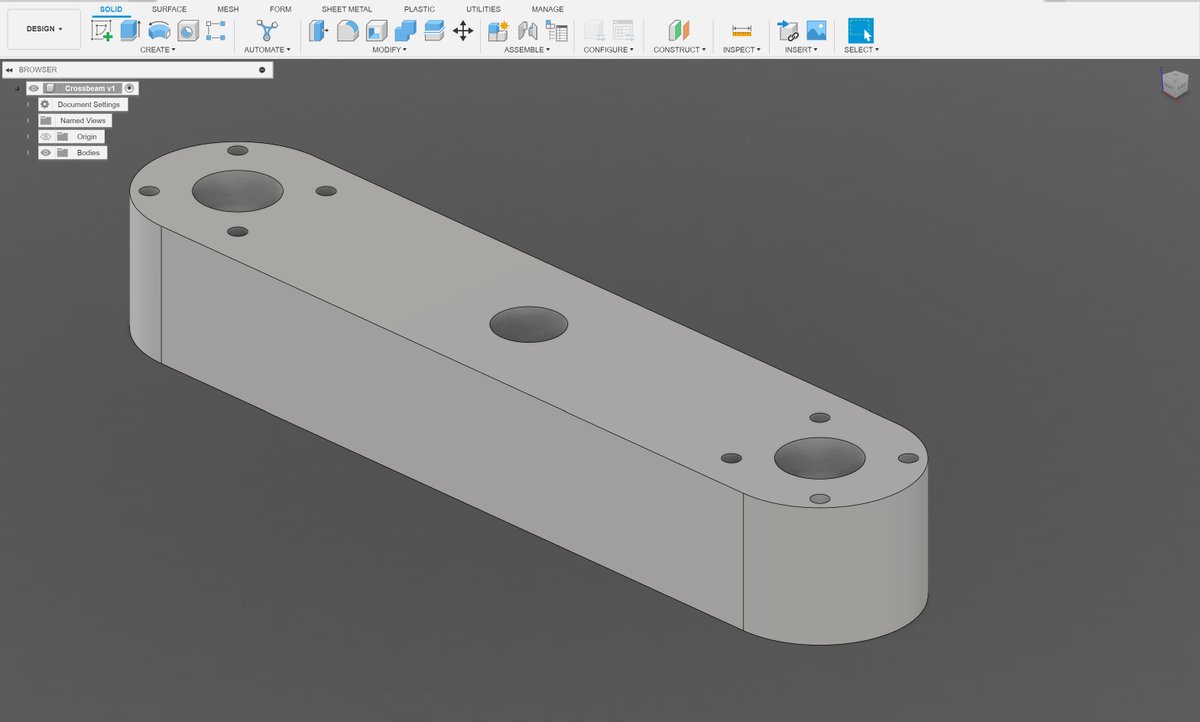 peteoxenham's tweet image. Part posted, so it's time for another DFM roast! My issue with this part is that it is too DFM'ed.

It's easy to get stuck in a loop of over-optimizing for fear of encroaching on manufacturing constraints that feel pretty nebulous to most engineers.