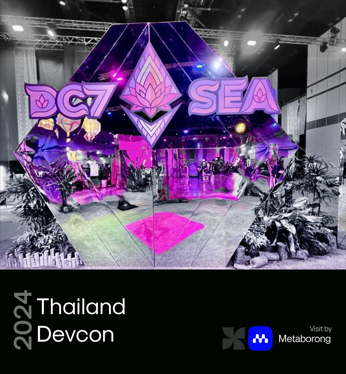 Metaborong's tweet image. 🇹🇭 Making waves at @EFDevcon 
Aligned with visionary builders &amp;amp; secured key partnerships that will elevate web3. Big moves in motion - watch this space! 🚀
#web3 #BUIDLers #metaborong #innovation #Devcon2024