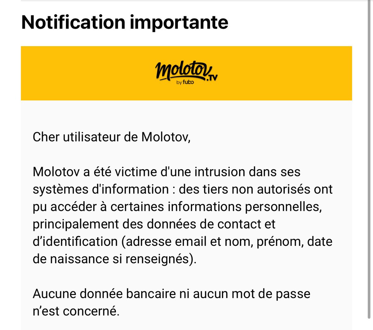 Au tour de Molotov maintenant …