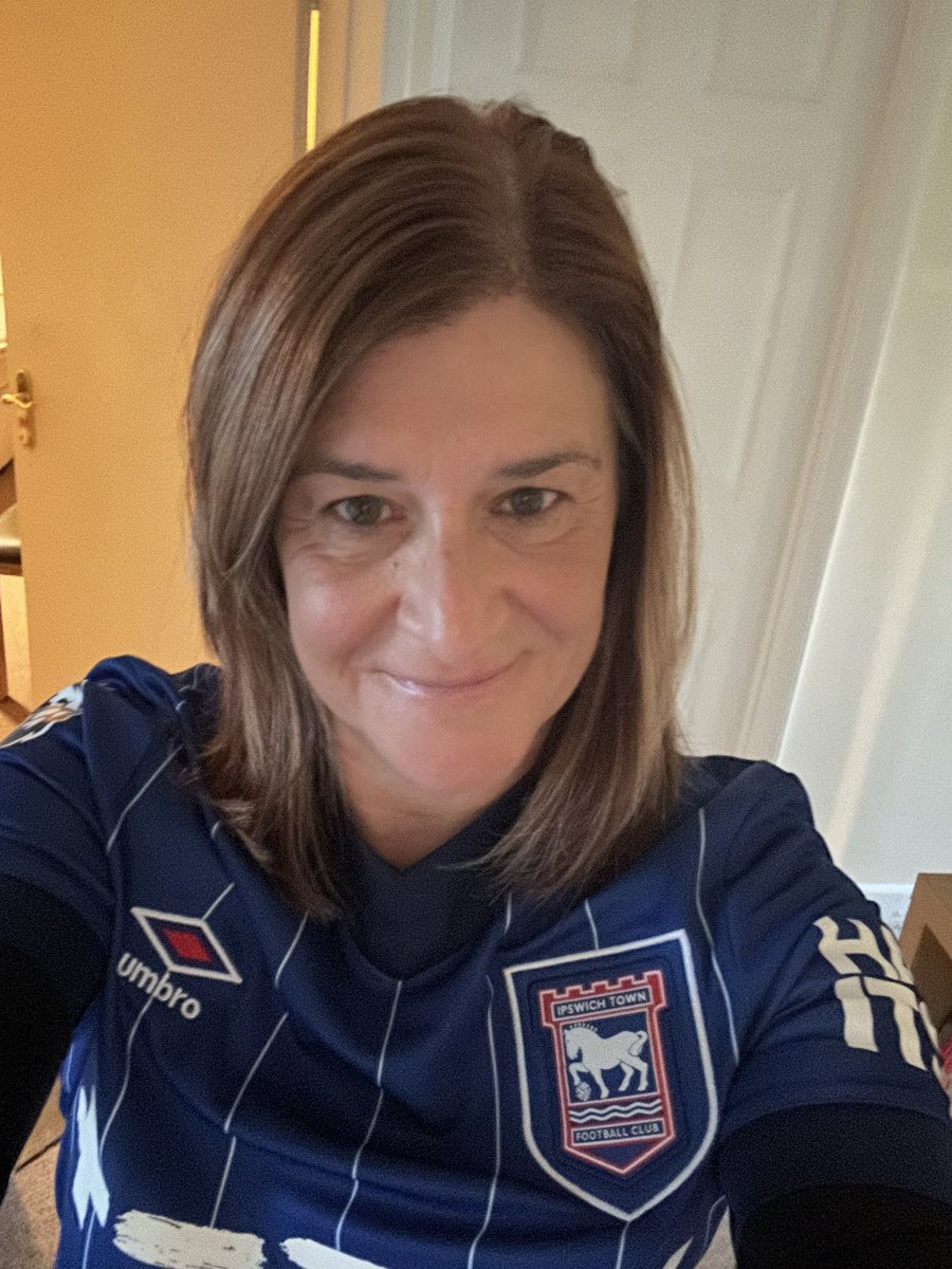 Forest here we come 🚜💙⚽️👊 #itfc