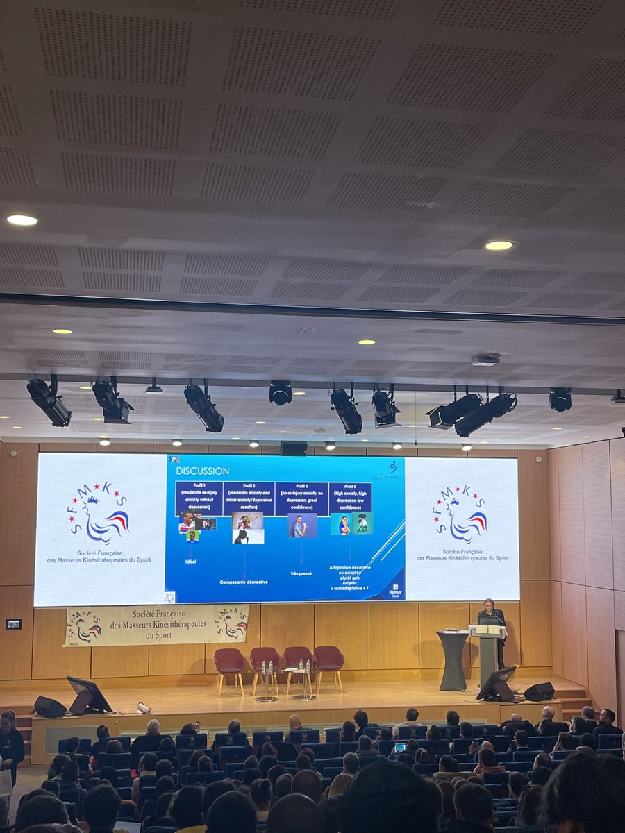 Andréa Braga (@abragaperf) on Twitter photo C’est parti pour le 47ème congrès de la @sfmksofficiel 🇫🇷
Rééducation et impact des profils psychologiques dans le retour terrain après reconstruction du LCA 🪡par <a href="/MaximeLarbaigt/">Larbaigt Maxime</a> & Dr Eric Laboute du CERS de Capbreton 🏄🏻♂️
📍Maison du Handball C’est parti pour le 47ème congrès de la @sfmksofficiel 🇫🇷
Rééducation et impact des profils psychologiques dans le retour terrain après reconstruction du LCA 🪡par <a href="/MaximeLarbaigt/">Larbaigt Maxime</a> & Dr Eric Laboute du CERS de Capbreton 🏄🏻♂️
📍Maison du Handball