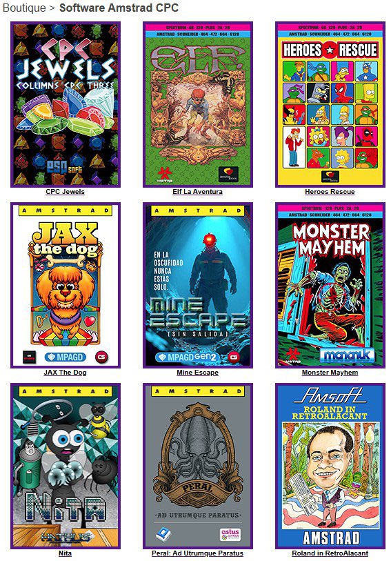 JavyFernandez77's tweet image. Para los que me dijeron que avisara, ya están disponibles las reediciones de mis juegos HEROES RESCUE y ELF en la web matranet.net

También he colaborado en JAX THE DOG, ROLAND IN RETROALACANT y PERAL