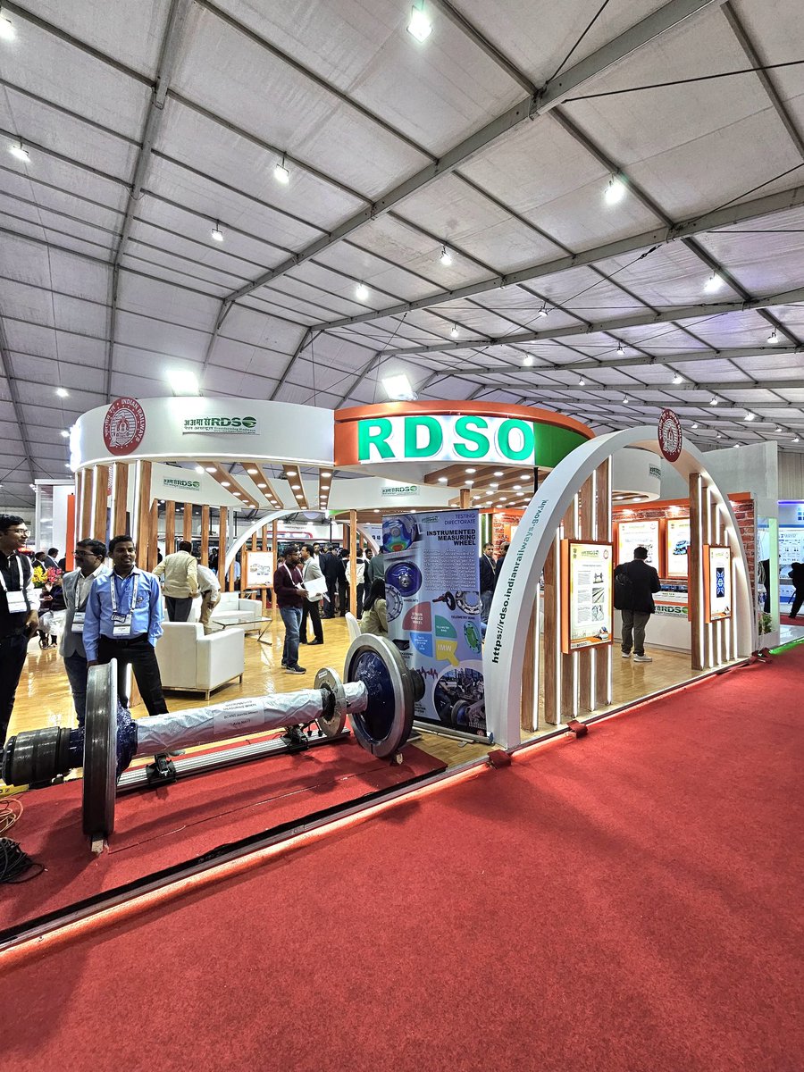 trainwalebhaiya's tweet photo. Hello From #innorail 2024 ๐
Here to explore the newest innovation in railways world.
๐ Lucknow, India
@RDSOLucknow @RailMinIndia @AshwiniVaishnaw https://t.co/mDM76JNFjj