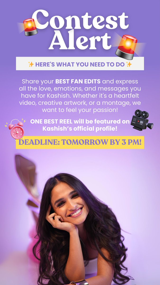 realkashishk's tweet photo. Hello #KashishArmy as we know tomorrow is a special day #Kashish's birthday..
To make this day even more memorable, we want to see all the Love and Creativity from you..
Let's spread Love, Joy and make #KashishKapoor's day Unforgettable! https://t.co/eCmp8aQALP