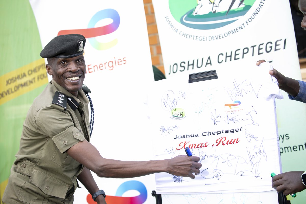 Cherotich Anthony Kuka (@kuka2017c) on Twitter photo We successfully launched the 2024 Kids Christmas run scheduled for the 14th December with our foundation President <a href="/joshuacheptege1/">Joshua Cheptegei πΊπ¬πΊπ¬ π₯π₯</a>. We thank our partners sincerely <a href="/TotalEnergies/">TotalEnergies</a> <a href="/stanbicug/">Stanbic Bank Uganda</a> <a href="/CentenaryBank/">Centenary Bank</a> <a href="/TororoCement/">Tororo Cement Limited</a> <a href="/DailyMonitor/">Daily Monitor</a> <a href="/UNDPUganda/">UNDP Uganda</a> @SoftcareUg <a href="/Rockmansafaris2/">Rockman Safaris</a> We successfully launched the 2024 Kids Christmas run scheduled for the 14th December with our foundation President <a href="/joshuacheptege1/">Joshua Cheptegei πΊπ¬πΊπ¬ π₯π₯</a>. We thank our partners sincerely <a href="/TotalEnergies/">TotalEnergies</a> <a href="/stanbicug/">Stanbic Bank Uganda</a> <a href="/CentenaryBank/">Centenary Bank</a> <a href="/TororoCement/">Tororo Cement Limited</a> <a href="/DailyMonitor/">Daily Monitor</a> <a href="/UNDPUganda/">UNDP Uganda</a> @SoftcareUg <a href="/Rockmansafaris2/">Rockman Safaris</a>