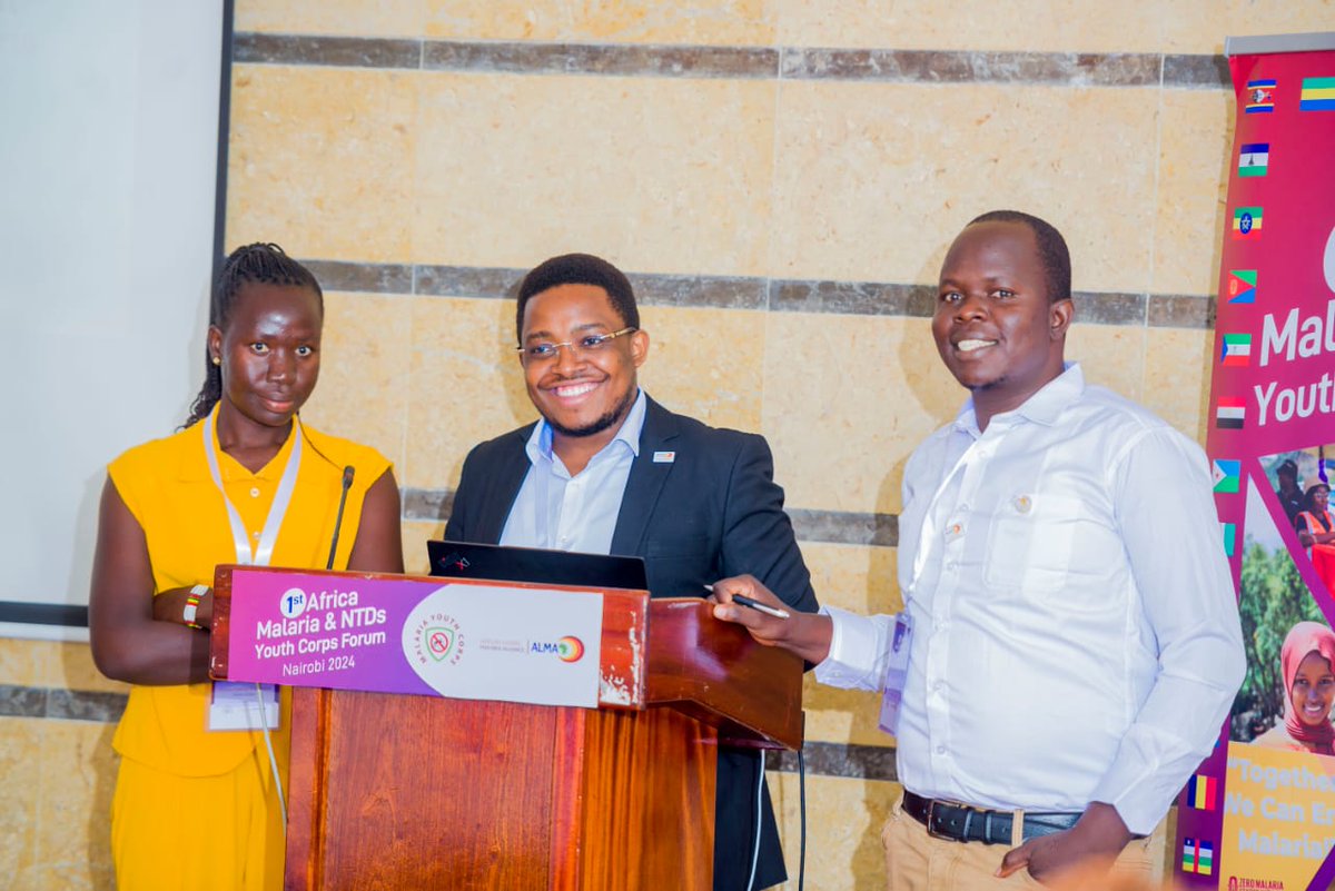 MalariaYouthKE's tweet photo. We participated in the NTD forum, which brought together advocates and innovators focused on malaria elimination. Through partnerships, innovation, and community solutions, we can break barriers and pave the way for a malaria-free future. #ZeroMalariaYouthKE https://t.co/7immTA3w2T
