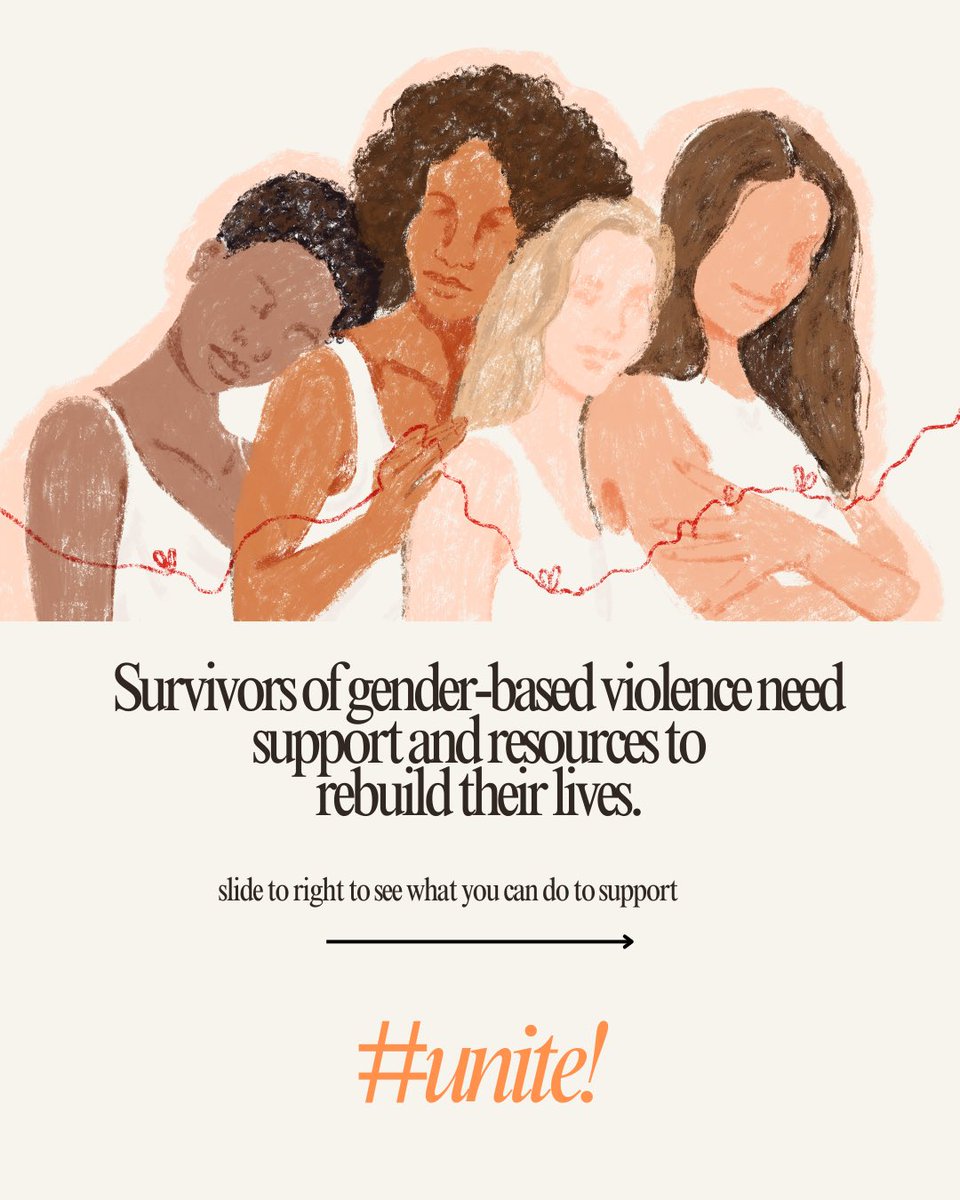 GraceDeFrancois's tweet photo. 🗣️ Survivors of gender-based violence need support and resources to rebuild their lives. 
-
Here's how you can support survivors,whether it’s through ;

- active listening
- directing them to help
- ⁠advocating for their rights. 

#SupportSurvivors #16Days #UNITEToEndGBV 💪💪🏾💪🏻 https://t.co/IBD5npGisH